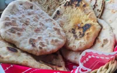 Indisches Naan Brot